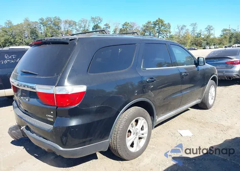 2012 Dodge Durango Crew из США, поврежденный, VIN 1C4RDJDG6CC158757